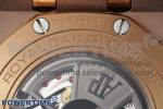Royal Oak Offshore 44mm RG APF 1:1 Best Edition White Dial on White Rubber Strap A3126 - Image 10