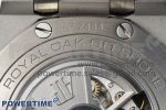 Royal Oak Offshore 44mm SS APF 1:1 Best Edition Black/Blue Dial on Black Leather Strap A3126 - Image 10
