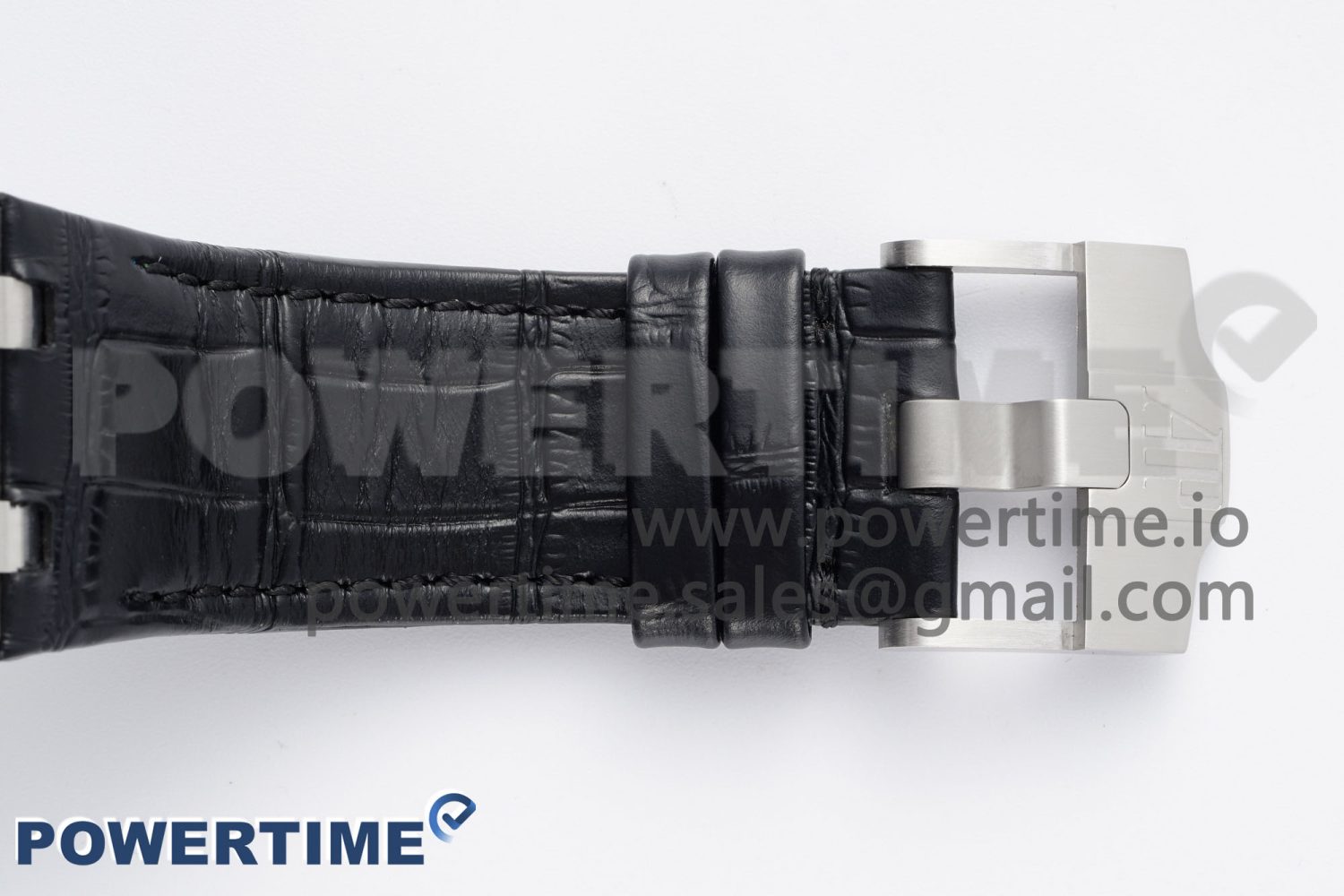 Royal Oak Offshore 44mm SS APF 1:1 Best Edition Black/Blue Dial on Black Leather Strap A3126 - Image 12