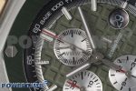 Royal Oak Offshore 44mm SS Green Ceramic Bezel APF 1:1 Best Edition Green/Silver Dial on Camo Rubber Strap A3126 - Image 4