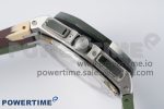 Royal Oak Offshore 44mm SS Green Ceramic Bezel APF 1:1 Best Edition Green/Silver Dial on Camo Rubber Strap A3126 - Image 6