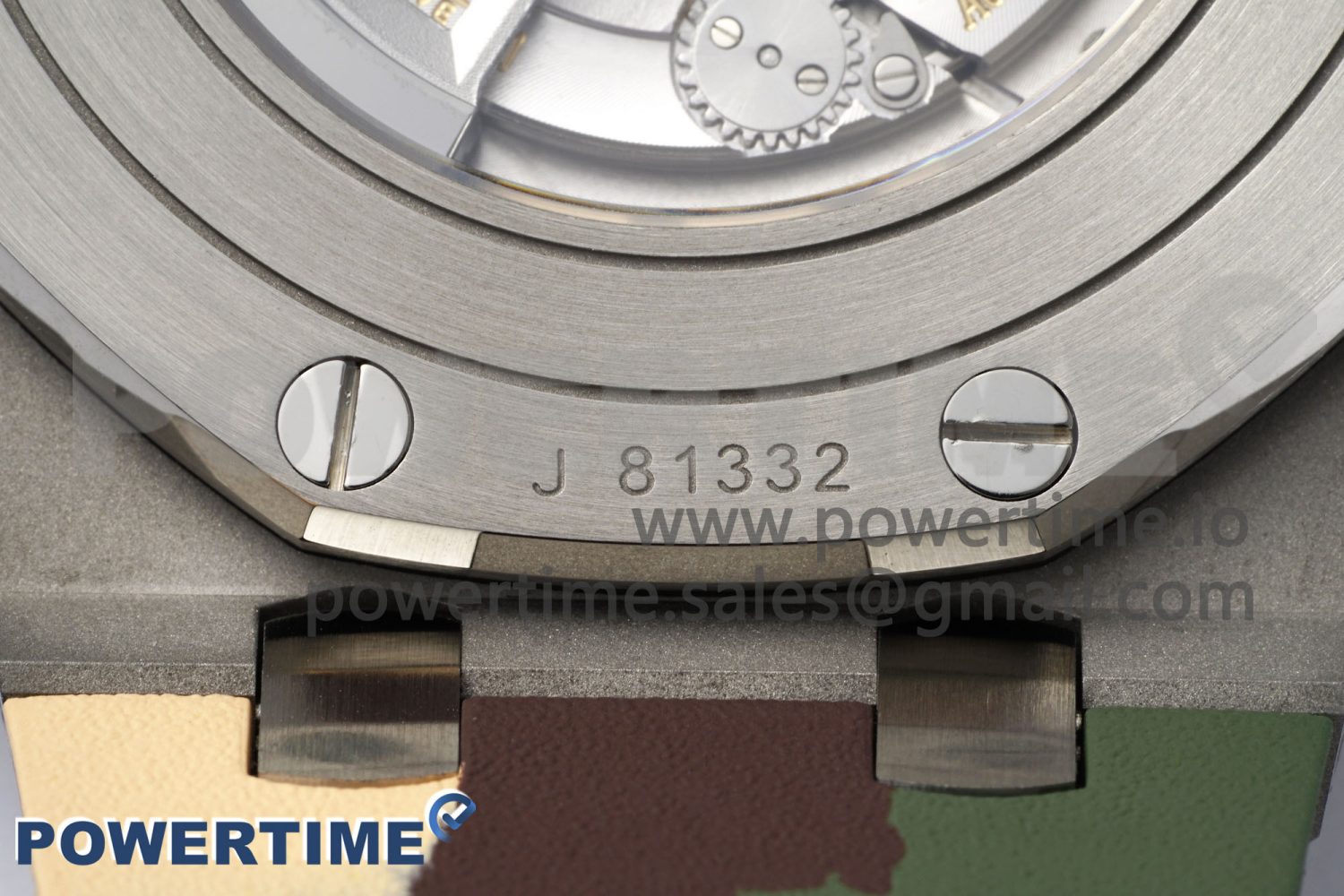 Royal Oak Offshore 44mm SS Green Ceramic Bezel APF 1:1 Best Edition Green/Silver Dial on Camo Rubber Strap A3126 - Image 11