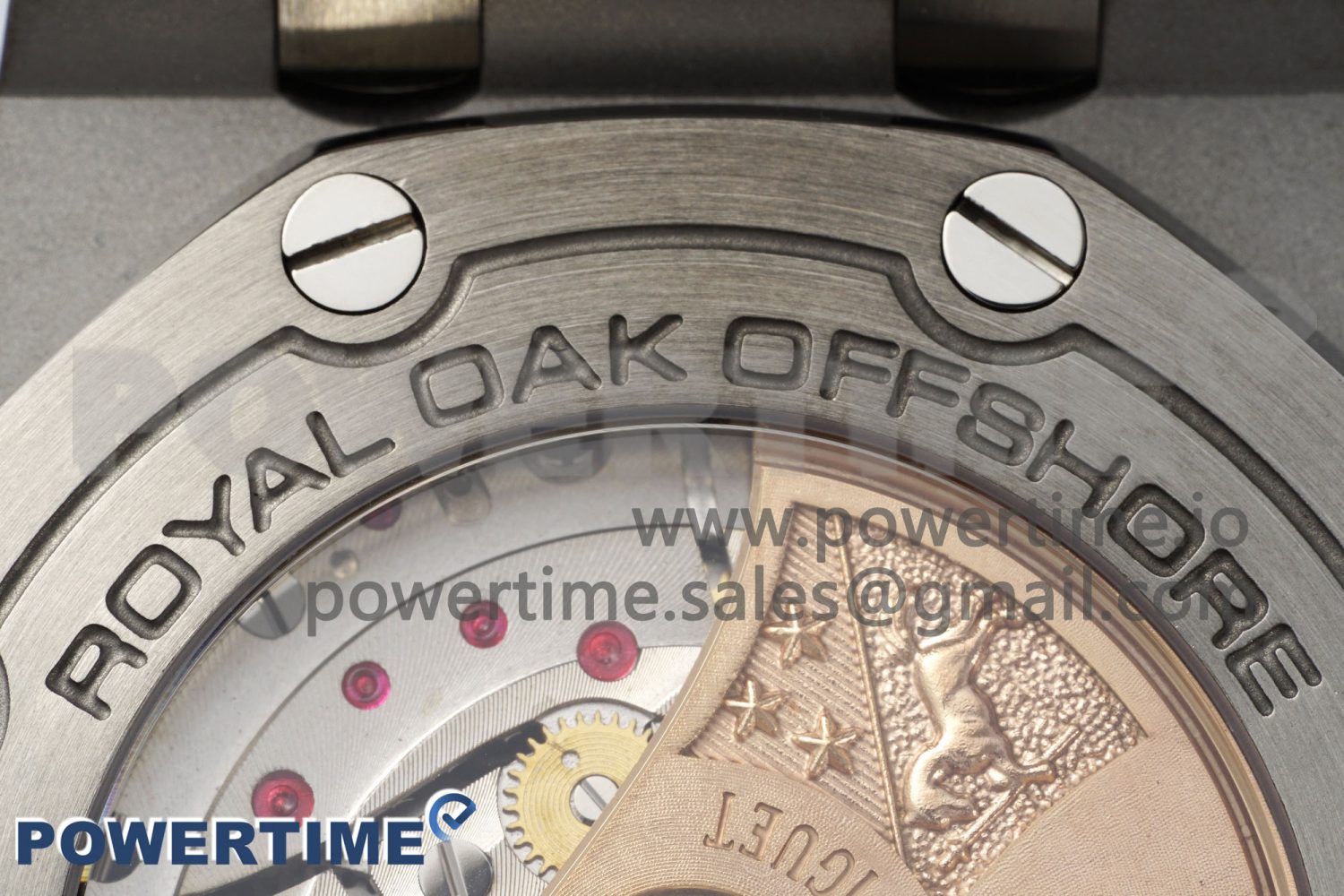 Royal Oak Offshore 42mm SS APF 1:1 Best Edition Black Dial on Black Leather Strap A3126 - Image 10