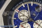 Royal Oak Offshore 44mm Black Ceramic Bezel APF 1:1 Best Edition Blue Dial on Black Rubber Strap A3126 V2 - Image 4
