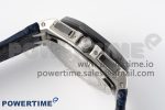 Royal Oak Offshore 44mm Black Ceramic Bezel APF 1:1 Best Edition Blue Dial on Black Rubber Strap A3126 V2 - Image 6