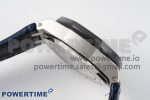 Royal Oak Offshore 44mm Black Ceramic Bezel APF 1:1 Best Edition Blue Dial on Black Rubber Strap A3126 V2 - Image 7