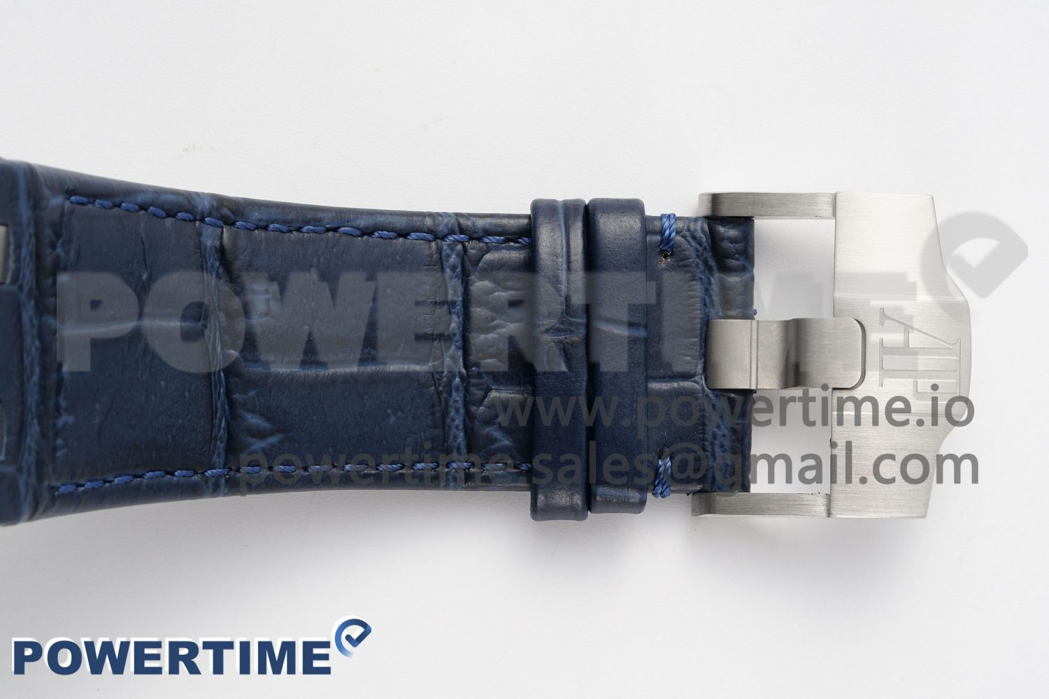 Royal Oak Offshore 44mm Black Ceramic Bezel APF 1:1 Best Edition Blue Dial on Black Rubber Strap A3126 V2 - Image 10