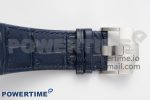 Royal Oak Offshore 44mm Black Ceramic Bezel APF 1:1 Best Edition Blue Dial on Black Rubber Strap A3126 V2 - Image 10