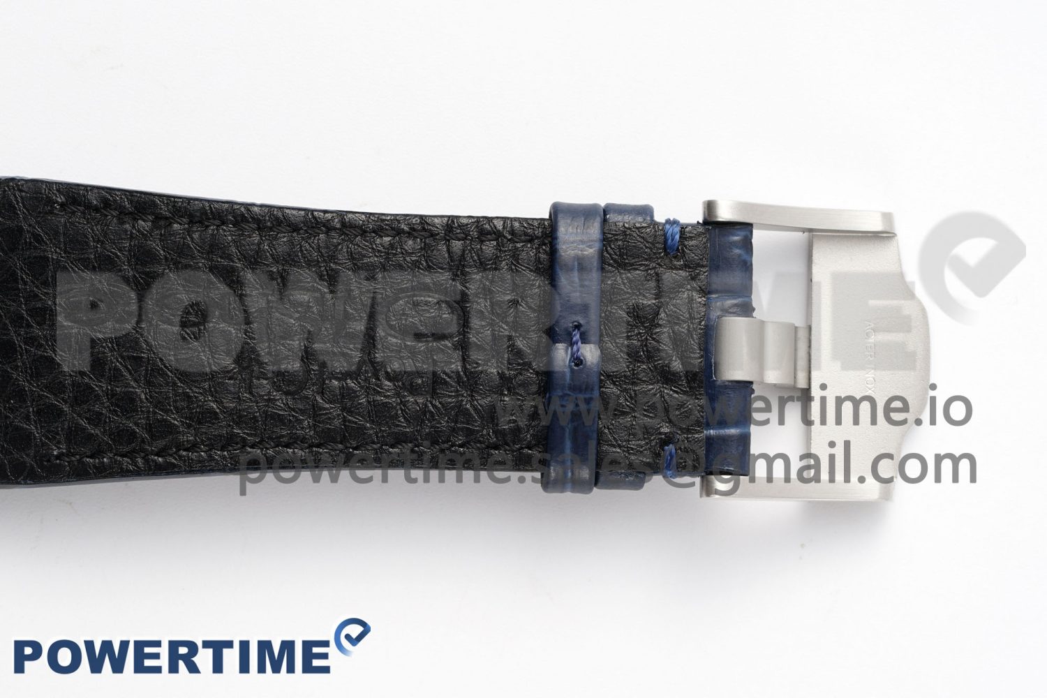 Royal Oak Offshore 44mm Black Ceramic Bezel APF 1:1 Best Edition Blue Dial on Black Rubber Strap A3126 V2 - Image 12