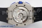 Royal Oak Offshore 44mm Blue Ceramic Bezel APF 1:1 Best Edition Blue Dial on Blue Camou Strap A3126 V2 - Image 10