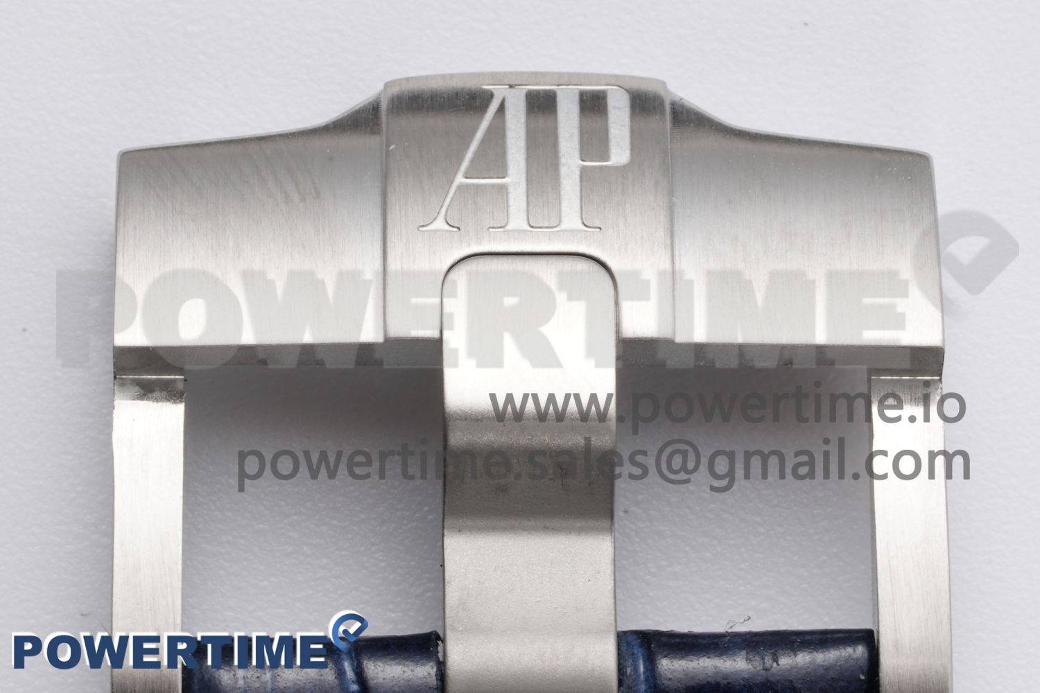 Royal Oak Offshore 42mm SS APF 1:1 Best Edition Black/Blue Dial on Blue Leather Strap A3126 - Image 14