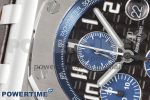 Royal Oak Offshore 42mm SS APF 1:1 Best Edition Brown Dial on Brown Leather Strap A3126 - Image 4