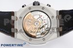 Royal Oak Offshore 42mm SS APF 1:1 Best Edition Brown Dial on Brown Leather Strap A3126 - Image 9