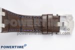 Royal Oak Offshore 42mm SS APF 1:1 Best Edition Brown Dial on Brown Leather Strap A3126 - Image 12