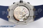 Royal Oak Offshore 42mm SS APF 1:1 Best Edition Blue/Silver Dial on Blue Rubber Strap A3126 - Image 9
