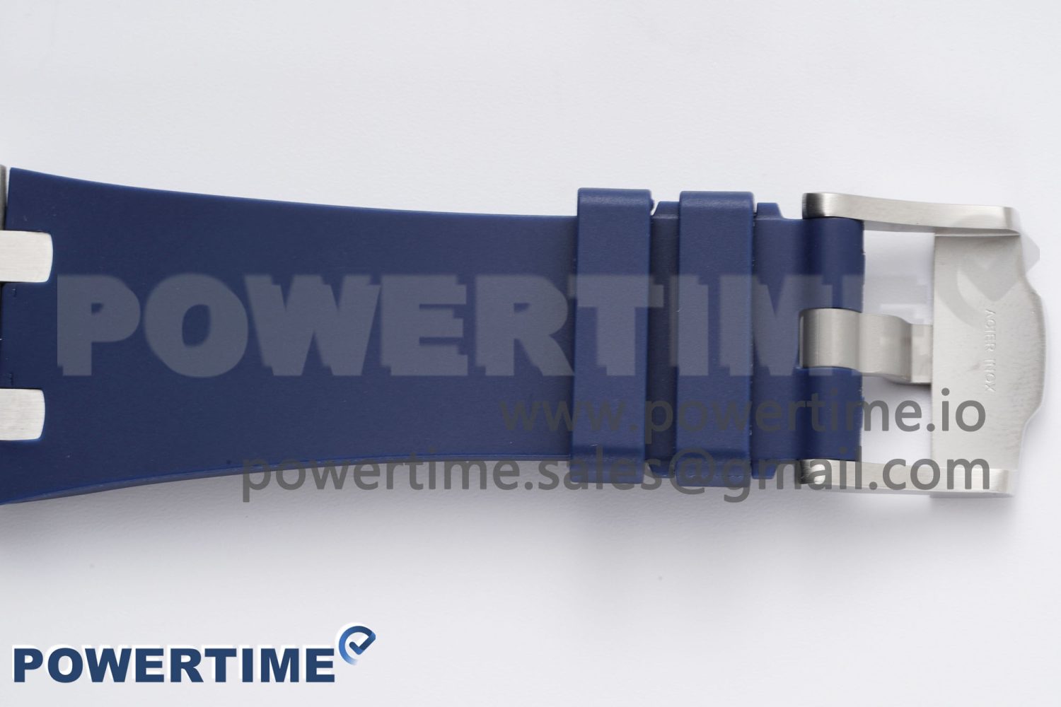Royal Oak Offshore 42mm SS APF 1:1 Best Edition Blue/Silver Dial on Blue Rubber Strap A3126 - Image 11