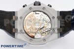 Royal Oak Offshore 42mm SS APF 1:1 Best Edition White/Blue Dial on Blue Leather Strap A7750 - Image 8