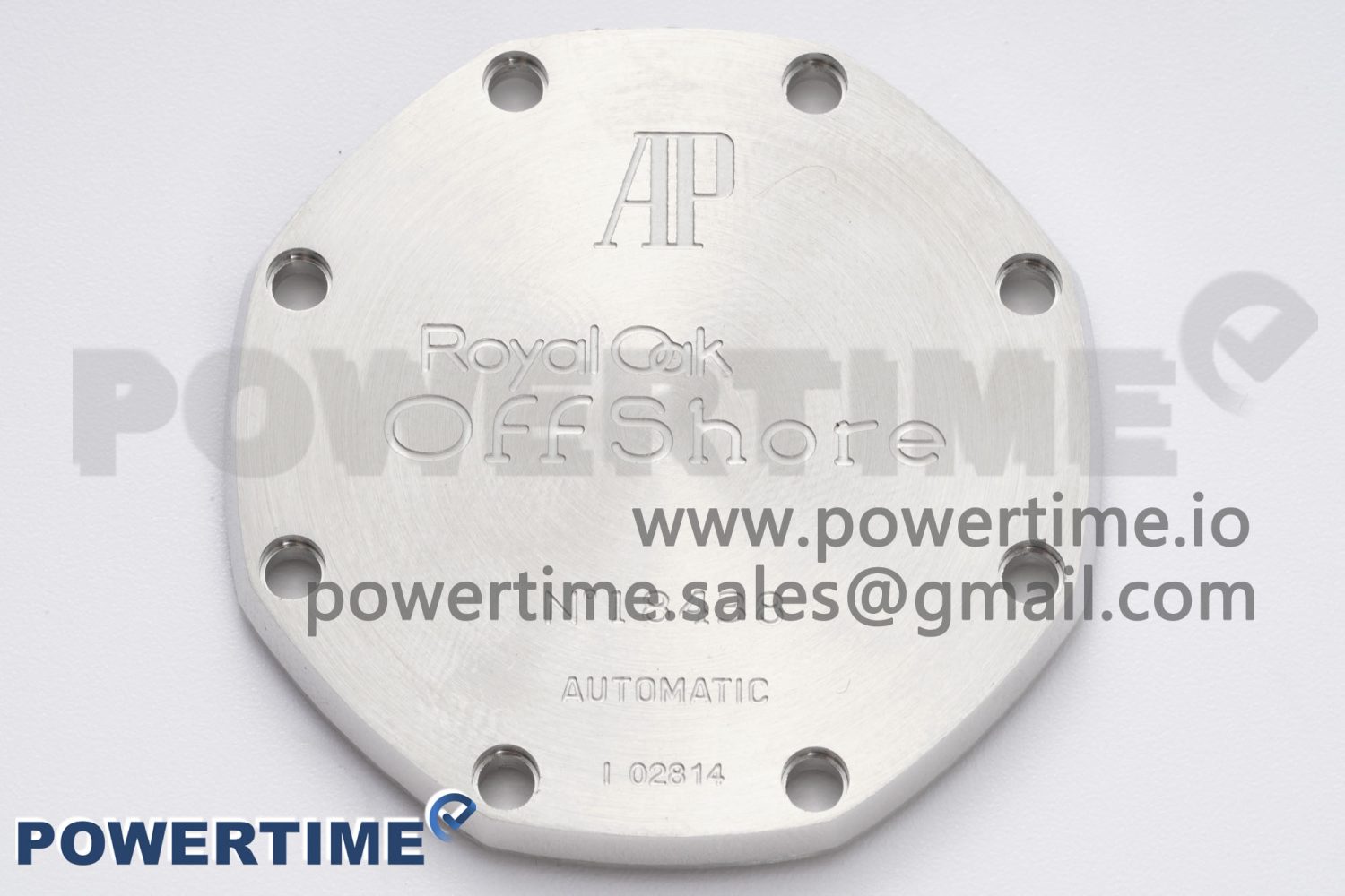 Royal Oak Offshore 42mm SS APF 1:1 Best Edition White/Black Dial on Black Leather Strap A7750 - Image 15