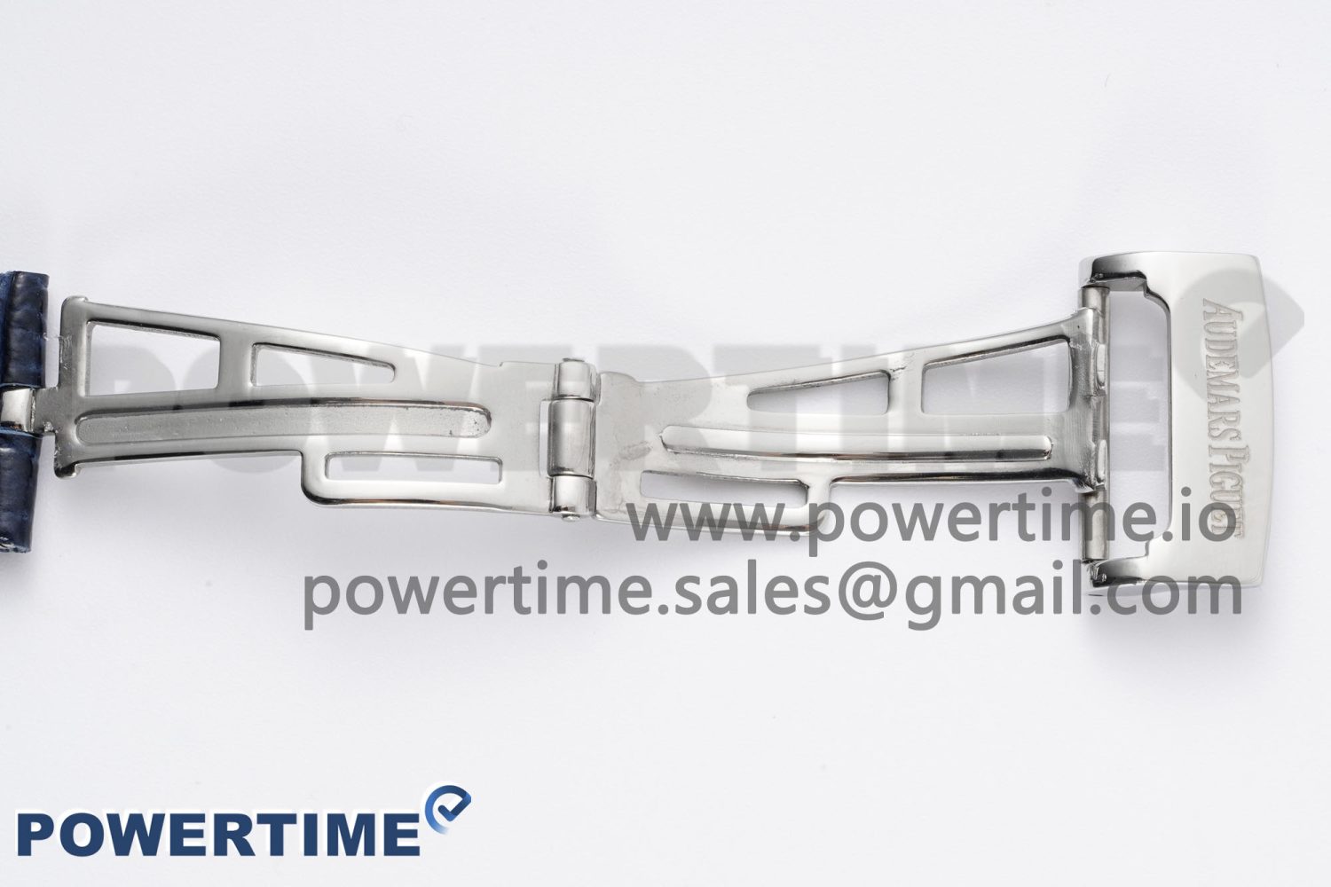 Royal Oak Offshore 42mm SS APF 1:1 Best Edition White/Black Dial on Black Leather Strap A7750 - Image 11
