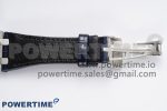 Royal Oak Offshore 42mm SS APF 1:1 Best Edition White/Blue Dial on Blue Leather Strap A7750 - Image 14