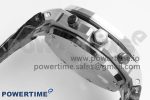 Royal Oak Offshore 42mm SS APF 1:1 Best Edition White/Black Dial on Black Leather Strap A7750 - Image 6