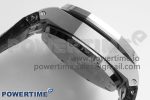 Royal Oak Offshore 42mm SS APF 1:1 Best Edition White/Black Dial on Black Leather Strap A7750 - Image 7