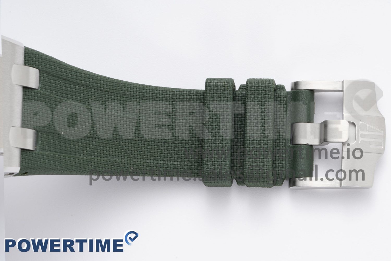 Royal Oak Offshore 42mm SS APF 1:1 Best Edition Green Dial on Green Rubber Strap A4404 - Image 12