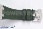 Royal Oak Offshore 42mm SS APF 1:1 Best Edition Green Dial on Green Rubber Strap A4404 - Image 12