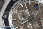 Royal Oak Offshore 44mm SS Black Ceramic Bezel APF 1:1 Best Edition Gray Dial on Gray Rubber Strap A3126 - Image 4