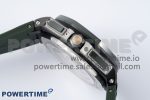 Royal Oak Offshore 2020 44mm APF 1:1 Best Edition Green Ceramic Bezel on Rubber Strap A3126 - Image 6