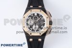 Royal Oak Offshore 2020 44mm APF 1:1 Best Edition RG Bezel on Rubber Strap A3126