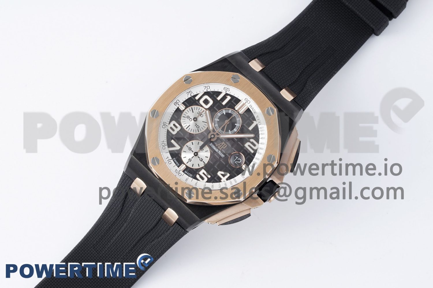 Royal Oak Offshore 2020 44mm APF 1:1 Best Edition RG Bezel on Rubber Strap A3126 - Image 2