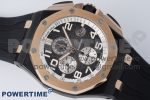 Royal Oak Offshore 2020 44mm APF 1:1 Best Edition RG Bezel on Rubber Strap A3126 - Image 3