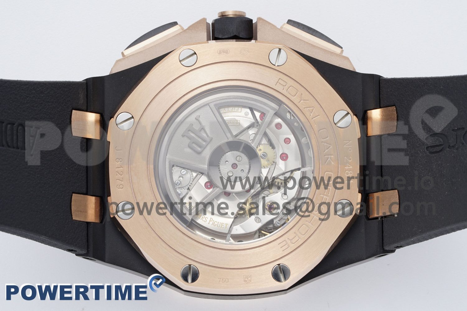 Royal Oak Offshore 2020 44mm APF 1:1 Best Edition RG Bezel on Rubber Strap A3126 - Image 8