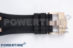Royal Oak Offshore 44mm Black Ceramic Case APF 1:1 Best Edition Gray/White Dial on Black Rubber Strap A3126 - Image 12
