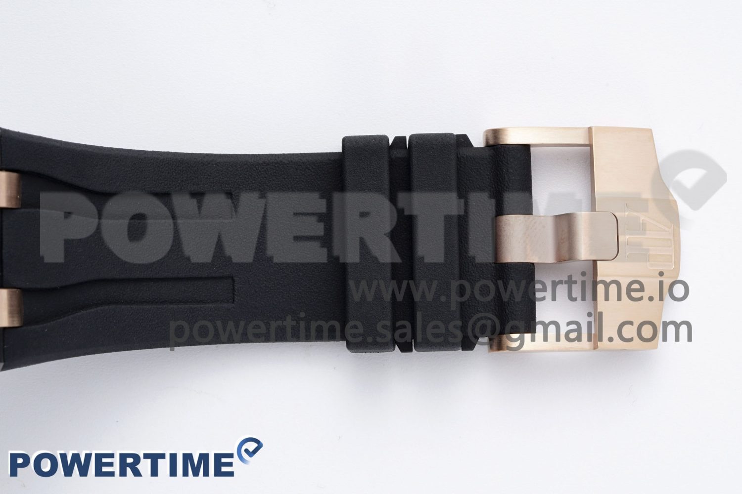 Royal Oak Offshore 44mm Real Ceramic APF 1:1 Best Edition Black Dial RG Markers on Rubber Strap A3126 - Image 12