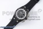 Royal Oak Offshore 44mm Real Ceramic APF 1:1 Best Edition Black Dial White Inner Bezel on Rubber Strap A3126 - Image 2