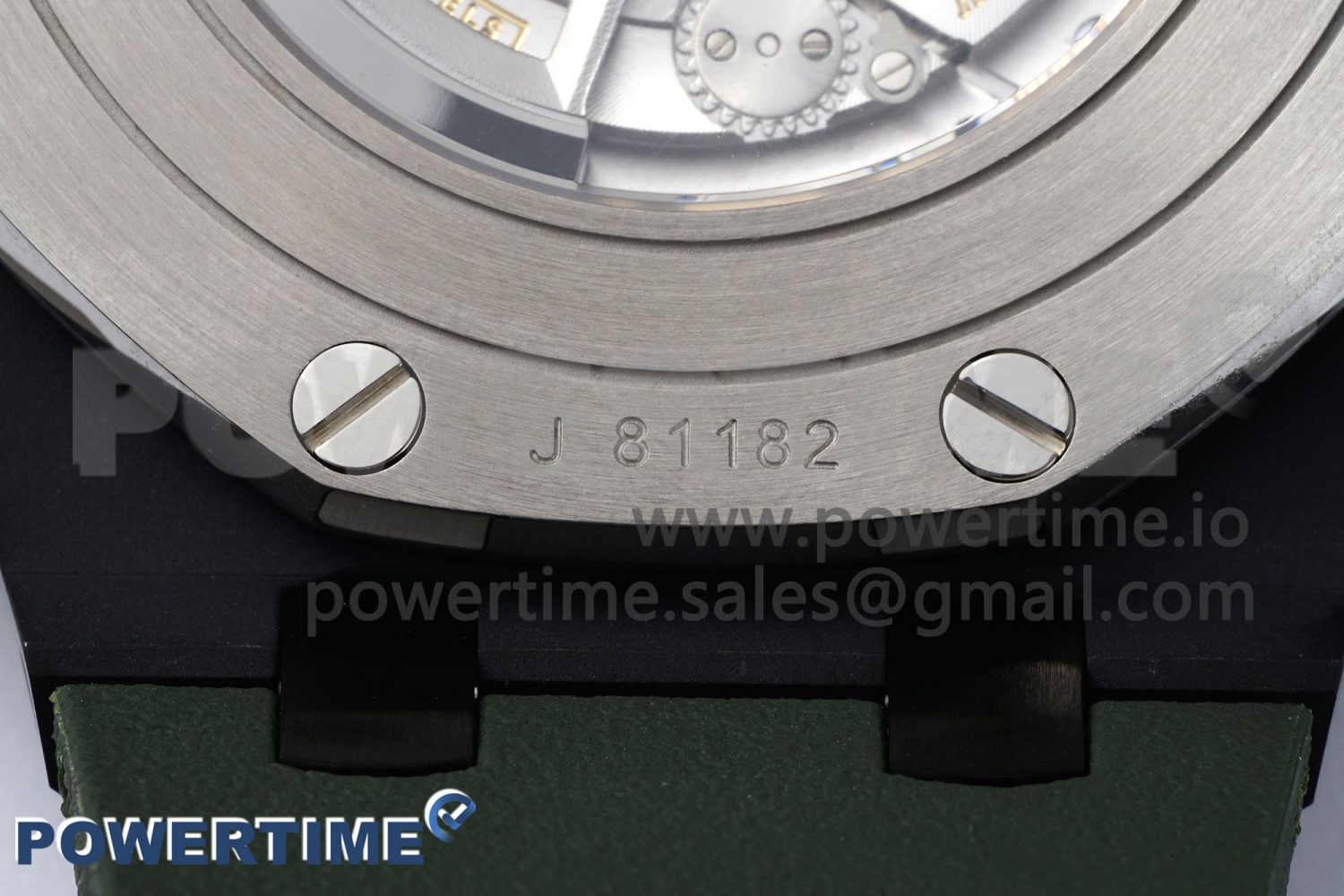 Royal Oak Offshore 2020 44mm APF 1:1 Best Edition Green Ceramic Bezel on Rubber Strap A3126 - Image 11