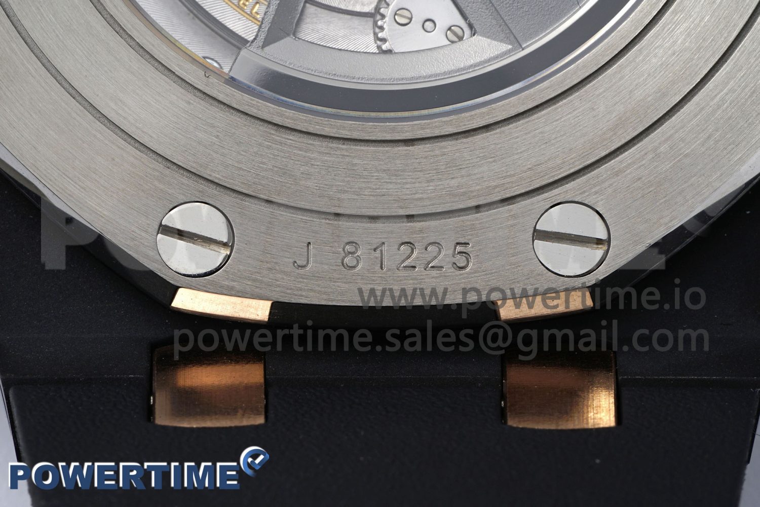 Royal Oak Offshore 44mm Black Ceramic Case APF 1:1 Best Edition Gray/White Dial on Black Rubber Strap A3126 - Image 11