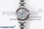 Daytona 116506 Brown Ceramic KING 1:1 Best Edition Ice Blue Crystal Dial on SS Bracelet SA4130