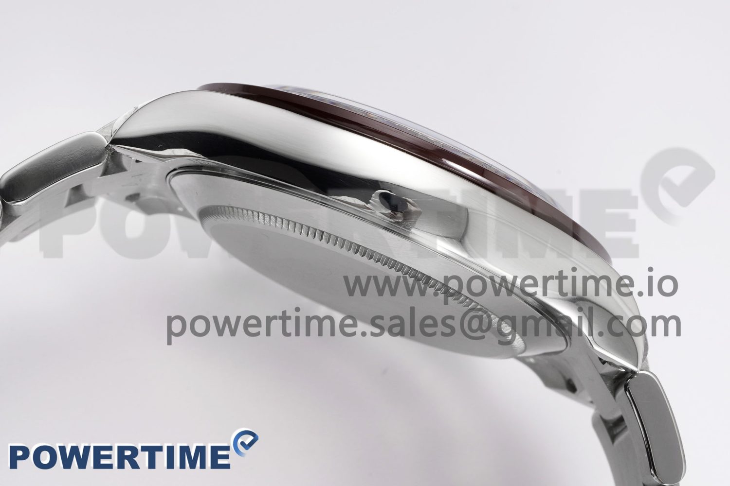 Daytona 116506 Brown Ceramic KING 1:1 Best Edition Ice Blue Crystal Dial on SS Bracelet SA4130 - Image 7