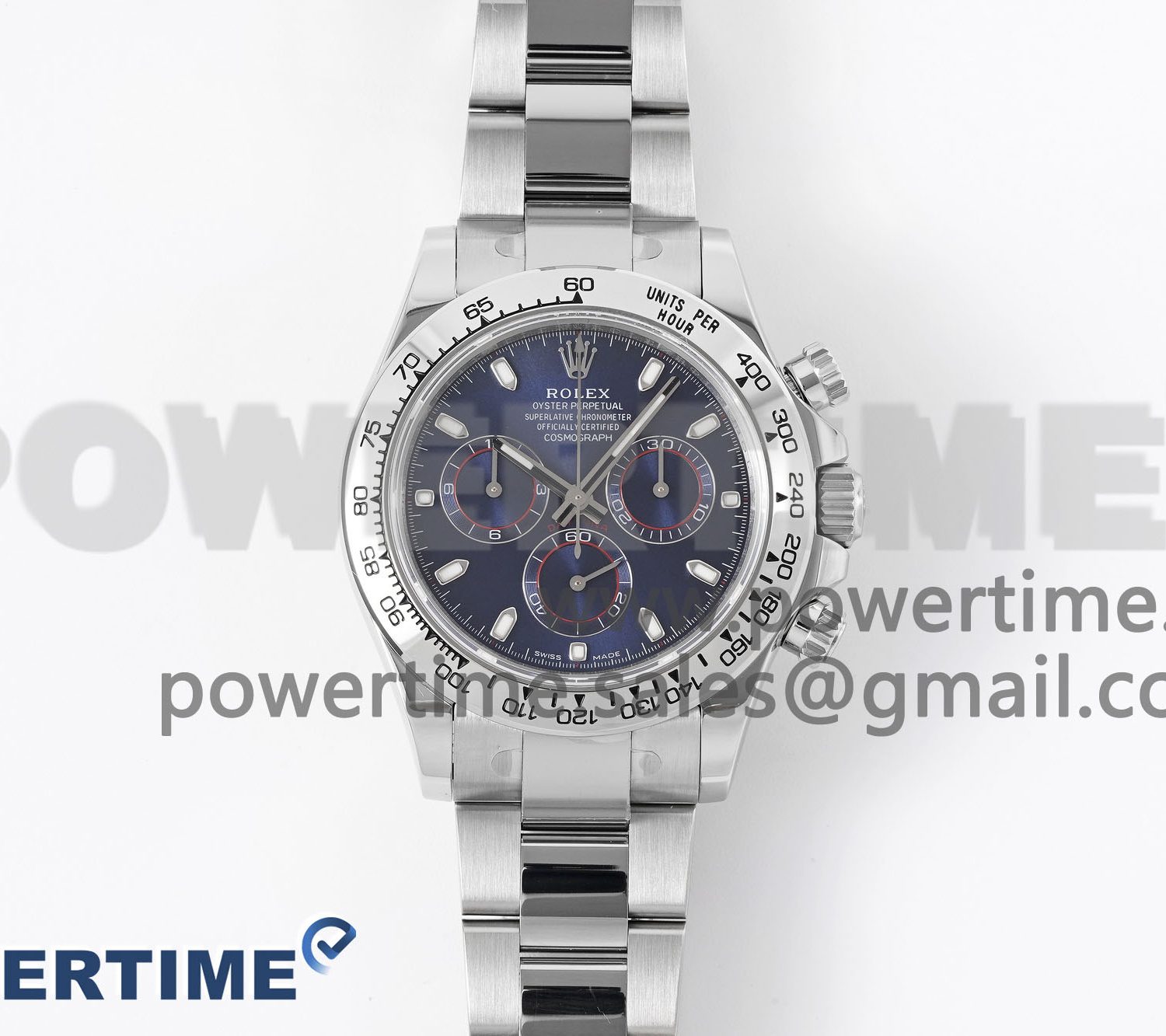 Daytona 116509 KING 1:1 Best Edition Blue Dial on SS Bracelet SA4130
