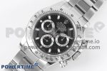 Daytona 116520 KING 1:1 Best Edition Black Dial on SS Bracelet SA4130 - Image 2