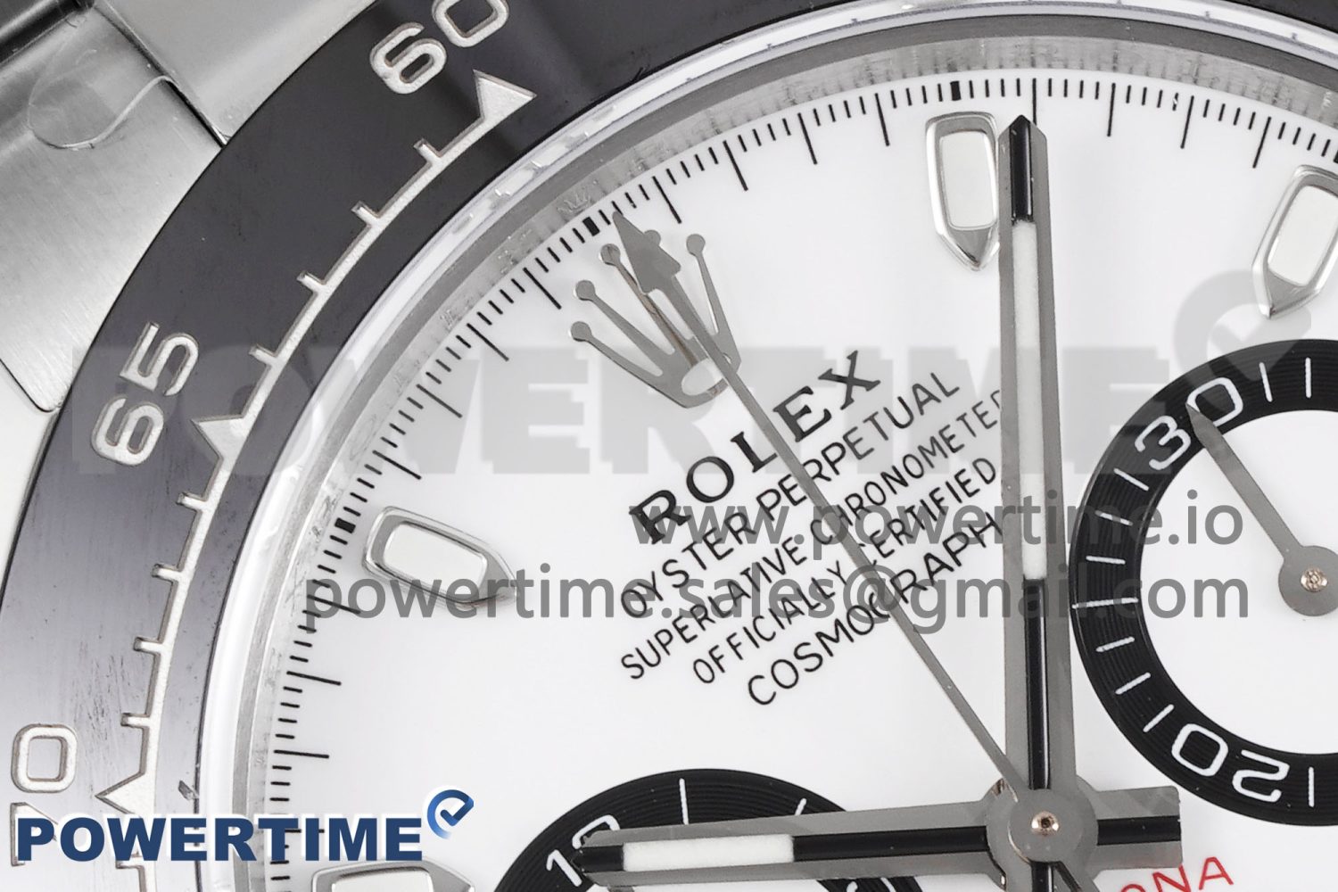 Daytona 116500 KING 1:1 Best Edition White Dial on SS Bracelet SA4130 - Image 4