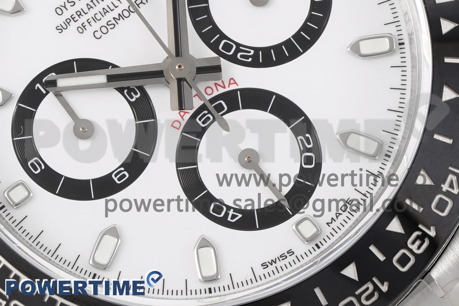Daytona 116500 KING 1:1 Best Edition White Dial on SS Bracelet SA4130 - Image 5