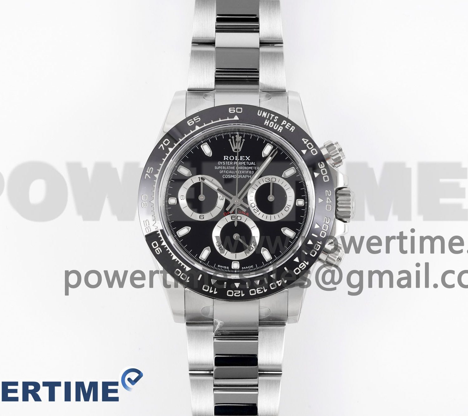 Daytona 116500 KING 1:1 Best Edition Black Dial on SS Bracelet SA4130