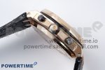 Royal Oak Offshore 42mm RG APF 1:1 Best Edition RG Dial on Black Leather Strap A3126 - Image 6