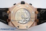 Royal Oak Offshore 42mm RG APF 1:1 Best Edition RG Dial on Black Leather Strap A3126 - Image 8