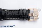 Royal Oak Offshore 42mm RG APF 1:1 Best Edition RG Dial on Black Leather Strap A3126 - Image 12