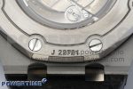 Royal Oak Offshore 42mm SS APF 1:1 Best Edition Gray Dial on Black Leather Strap A3126 - Image 11